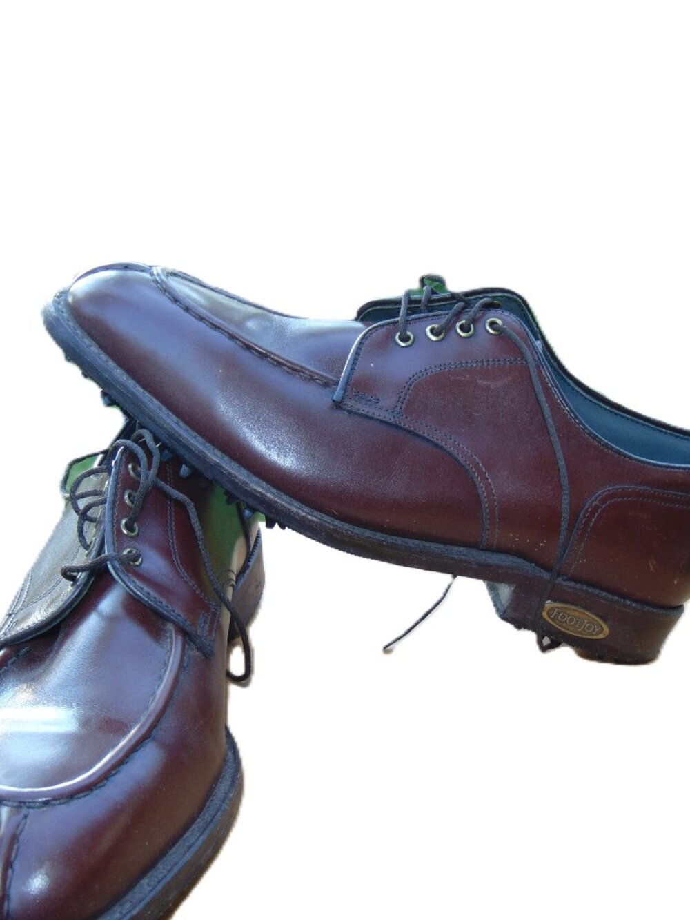 Vintage FootJoy Classics Dry Premiere Golf Shoes 51533 Burgundy Split Toe 9D USA
